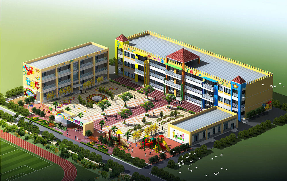 鄭州幼兒園設(shè)計(jì) 打造安全、啟發(fā)與成長的兒童樂園